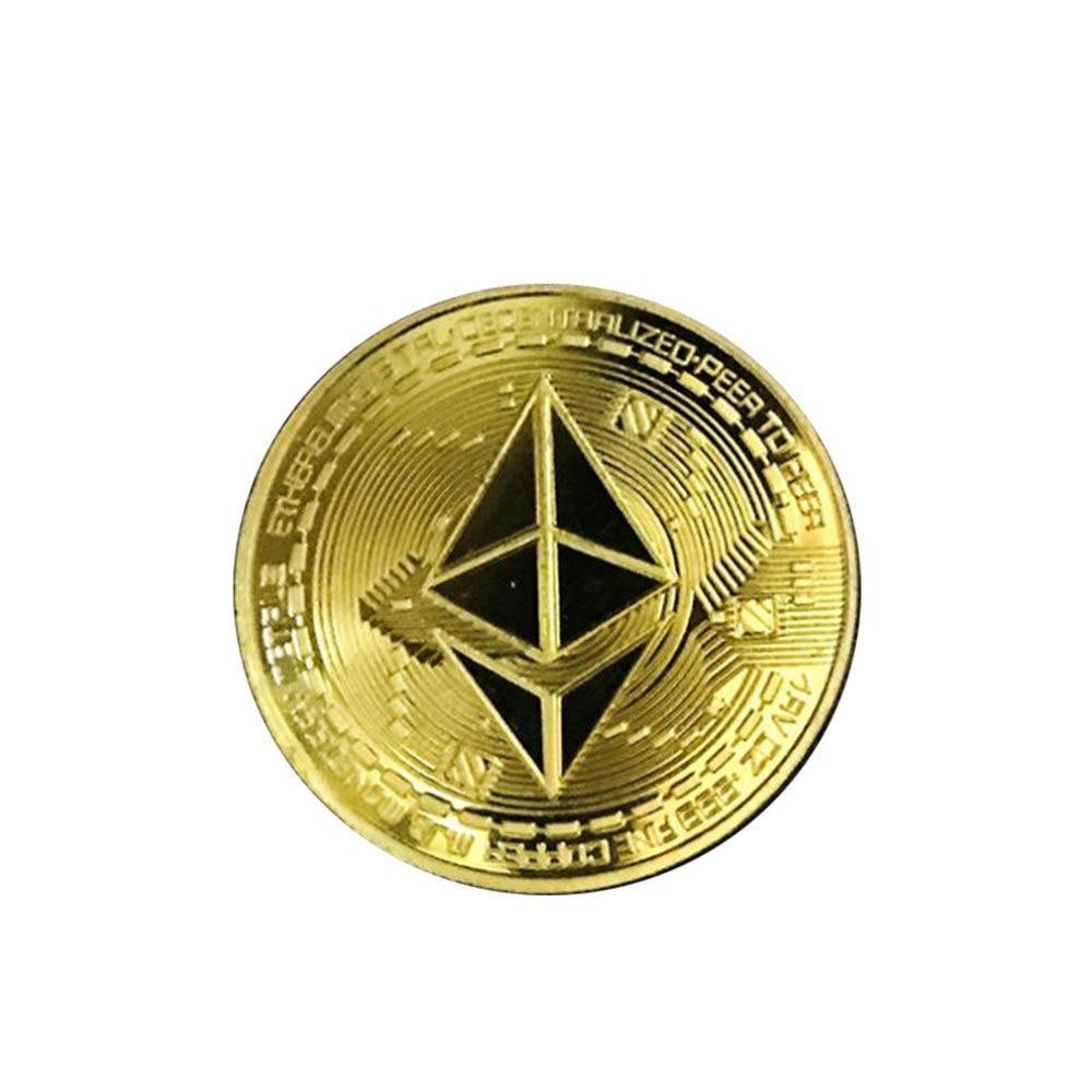 Moeda colecionável Ethereum (ETH) - Genial Presentes