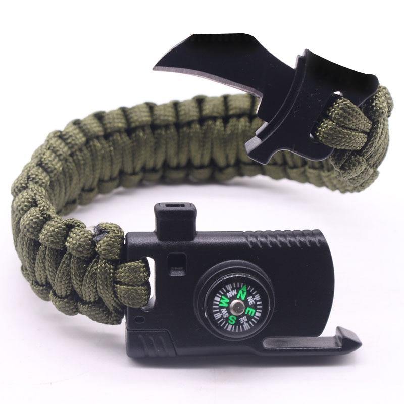 Pulseira Paracord Sobrevivência - Genial Presentes