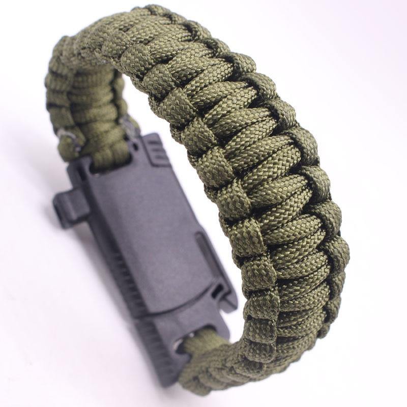 Pulseira Paracord Sobrevivência - Genial Presentes