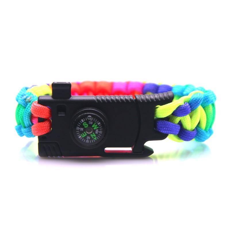 Pulseira Paracord Sobrevivência - Genial Presentes