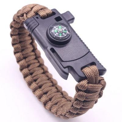 Pulseira Paracord Sobrevivência - Genial Presentes